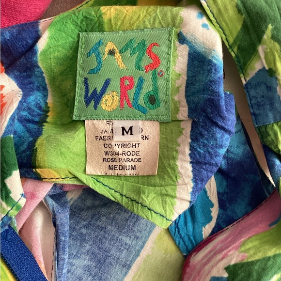 Jams world relaxed fit tropical, multi colour dress. M - Picture 3 of 3